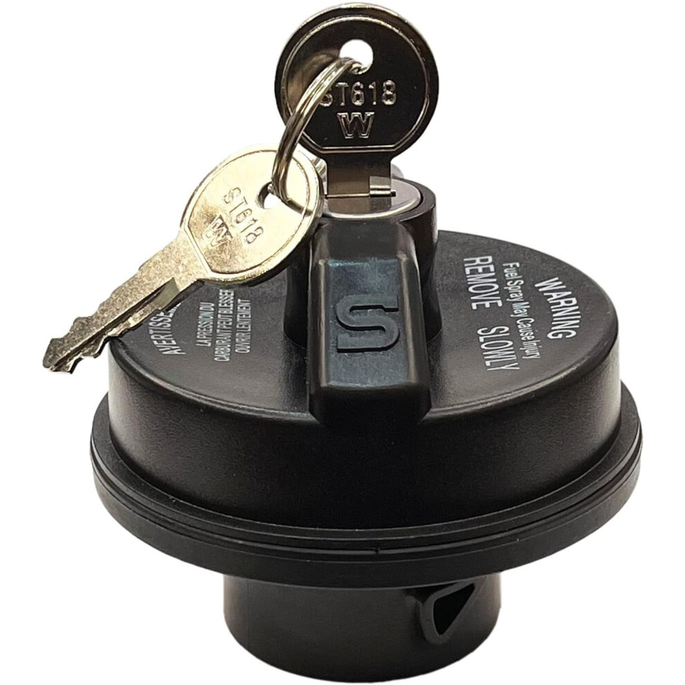 10512 Locking Fuel Gas Tank Cap With Keys For Hyundai Accent Santa Fe Tucson Sonata & Genesis G80 G90 & Kia Sportage Sorento Optima Forte Soul Light 9362892426735