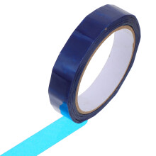 Tamper Proof Blauwe Verpakkingstape Met Duidelijke Void Markering