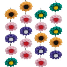 20 Pcs Daily Use Push Pin Multi-function Thumb Tacks Big Pins Office