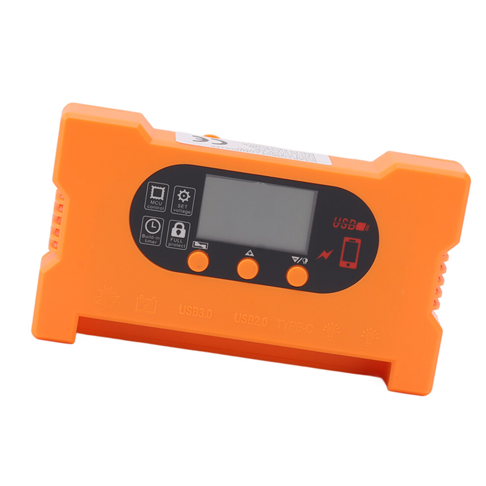 40A Solar Charge Controller Usb Drive Protection Compact Abs, 5V Output 7901387606287