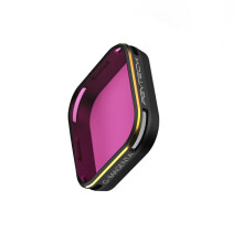 Magenta Dive Filter for GoPro Hero 5 Housing – Underwater Red Lens for Snorkeling/Scuba, CNC Aluminum + Optical Resin
