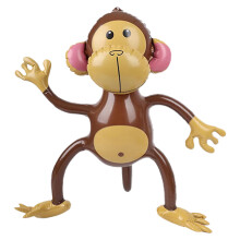 Large Inflatable Monkeys for Jungle Themed Baby Showers and Birthday Party Decorations