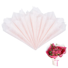 152 Sheets Misty Rose Flower Wrapping Paper Cotton Wrapping Flower Paper Waterproof Floral Bouquet Wraps