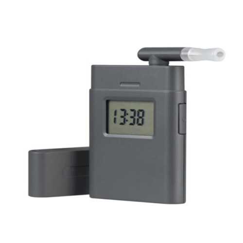 Portable LCD Digital Backlight Breath Analyzer Alcohol Tester with 5 Mouthpieces 1