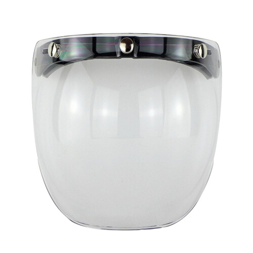 3Pièces Visière Casque Transparent Anti-Vent Et Pièce 1