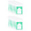 200Pcs Kitchen Disposable Aprons Waterproof Plastic Apron Transparent 5