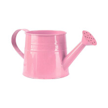 Galvanized Shower Bucket Tinplate Watering Kettle Ideal for Indoor Use and Decorative Display