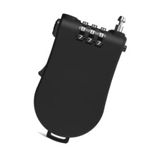 3 Digits Passwords Security Lock Durability Steel Cable Weatherproofed Lock for Travel Outdoor Sports Equipment