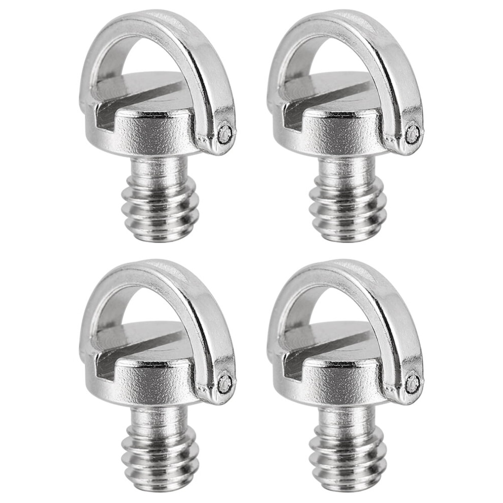 Tripod Mount Plate Iron 4Pcs 0.6X0.5x0.5in 9341593640374