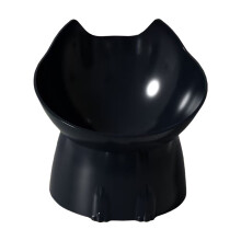 Cute Elevated Cat Feeding Bowl, Raised for Indoor Cats, Cute Elevated Cat & Small Dogs Food 3 Inch Height, Reducing Pet's Neck Bending and Pressure