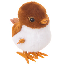 Wind Up Toy Flip Puppy Chick Bird Robot Dog - Spring Powered Indoor Outdoor Entertainment for Kids Safe Idea for 3+