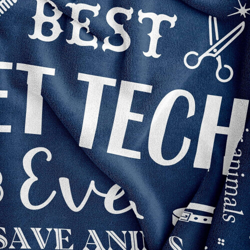 Vet Tech-tæppe Veterinær gave til Vet Tech Week 2