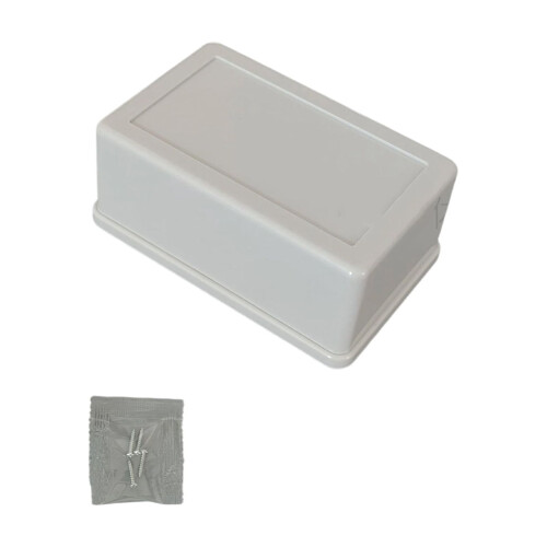 Junction Box Plastic Housing Black White Various Sizes