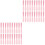40Pcs Makeup Spatula Tools Pink Silicone for Lotion and Creams 5