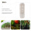 Plastic Worm Tower Compost Bin for Home Kitchen Waste Composting 9