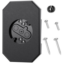 Siding Mounting Kit, 8141DBL Outdoor Light Mounting Block, Siding Mounting Plate for Lap Double and 4 Inch Siding Black
