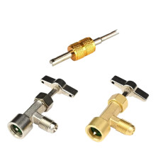 R134A Self-Sealing Can Opener – T-Handle, Copper & Steel
