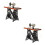 2Pcs Mini Sewing Machine Model For Tiny House Accessory 10