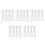 50Sets Acrylic Corner Angle Brackets Clear Shelf Support for Home 7