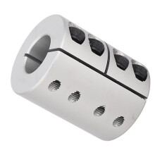 Starres Kupplungs-Gewindeklemme M5 38N·m Oxydschäfte-Klemme für Schrittmotor 40x50mm