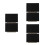 6Pcs Reusable Chalkboard Signs with Mdf Wood Base for Table Displays 7