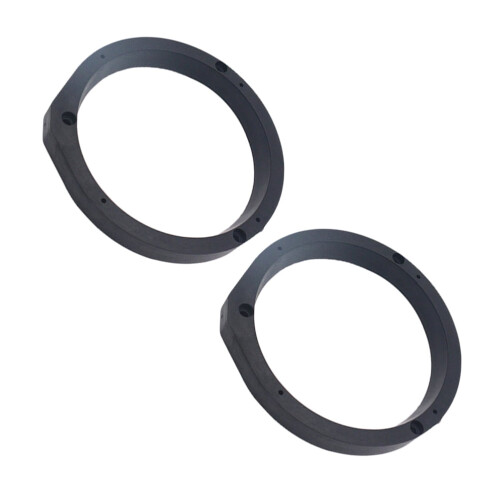 BESTONZON2Pcs Αποστάτες στήριξης ηχείων οχημάτων Μαύρο καουτσούκ εύκολης εφαρμογής