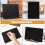 6Pcs Reusable Chalkboard Signs with Mdf Wood Base for Table Displays 11