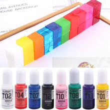 UV Epoxy Resin Pigment Dye 0.35 oz Transparent Liquid