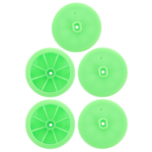 25Pcs Durable Light Wheels Plastic for Uneven Terrain Use 1