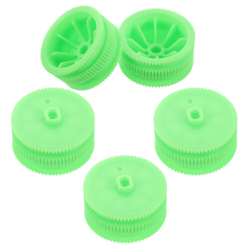 25Pcs Durable Light Wheels Plastic for Uneven Terrain Use 2