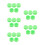 25Pcs Durable Light Wheels Plastic for Uneven Terrain Use 4