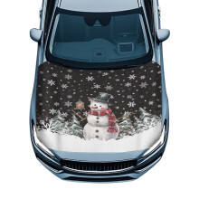 Universal Car Hood Cover – Elastic, Waterproof Polyester, Compatible with Cars/Trucks/Vans/SUVs, Easy Install & Clean