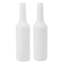 Shatterproof Silicone Bartender Practice Bottle, 447g White
