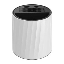 Soporte giratorio de 360 para utensilios: soporte cilíndrico multiranura para cuchillos, palillos, cucharas, tenedores y utensilios de cocina, con