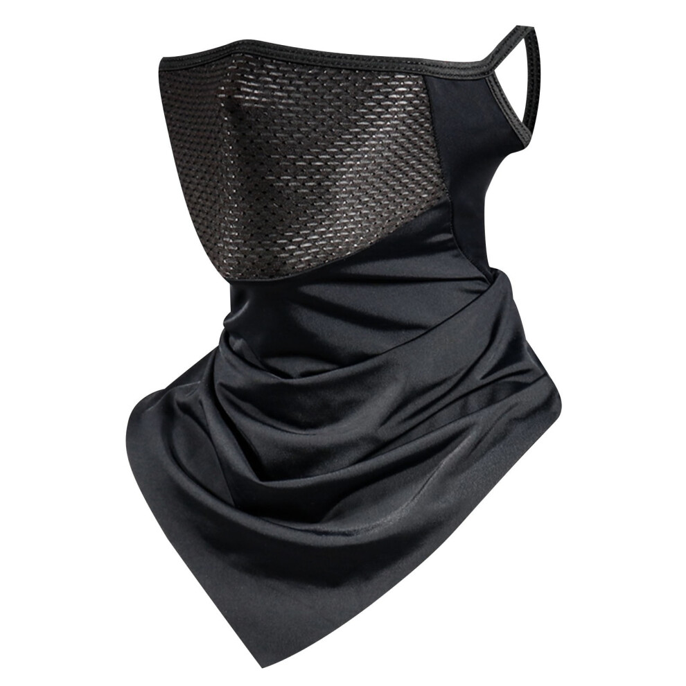 Winter Cycling Face Mask, Windproof Balaclava For Men Â Nylon-Spandex Stretch Fit, Compatible With Outdoor Sports & Skiing Black 9152228745230