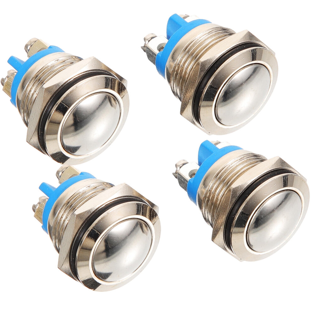 Bestonzon 4Pcs Sturdy Doorbell Button Replacement Kit Universal Push Button For Home Chime 9193271986737
