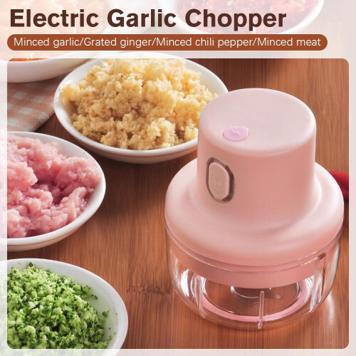 Wireless Electric Mini Food Chopper 250ml 1