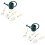 Miniature Garden Tools Set for Dollhouse - 2 Sets 1