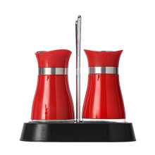 2pcs Refillable Seasoning Bottles with Stainless Steel Lids, Compatible with Kitchen, RVs, Camping