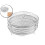 Stainless Steel Three-Layer Drying Rack, Stackable Kitchen Utensil Drainer, Elevated Corners & Clips Food Dehydrator for Efficient Dishes Drying 1