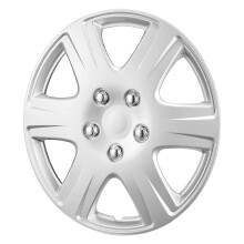 15-inch Tire Rim Cap, Snap-On, Valve Opening, Anti-Scratch ABS/PC Wheel Cover – Compatible with 15" Rims