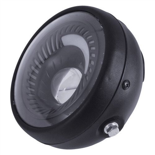 Motorcycle LED Headlight Spiral Bracket 6.5 Inch 1