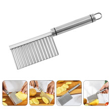 GooHochy 1Pcs MultiFunction Stainless Steel Slicer for Home Cooking Silver