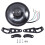 Motorcycle LED Headlight Spiral Bracket 6.5 Inch 3