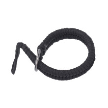 Kamerahandschlaufe Nylon 35 cm Schwarz 28 g Edelstahl