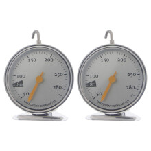 2PC Electric Oven Mechanical Thermometer Oven Thermometer 50-280 Hard-Wearing
