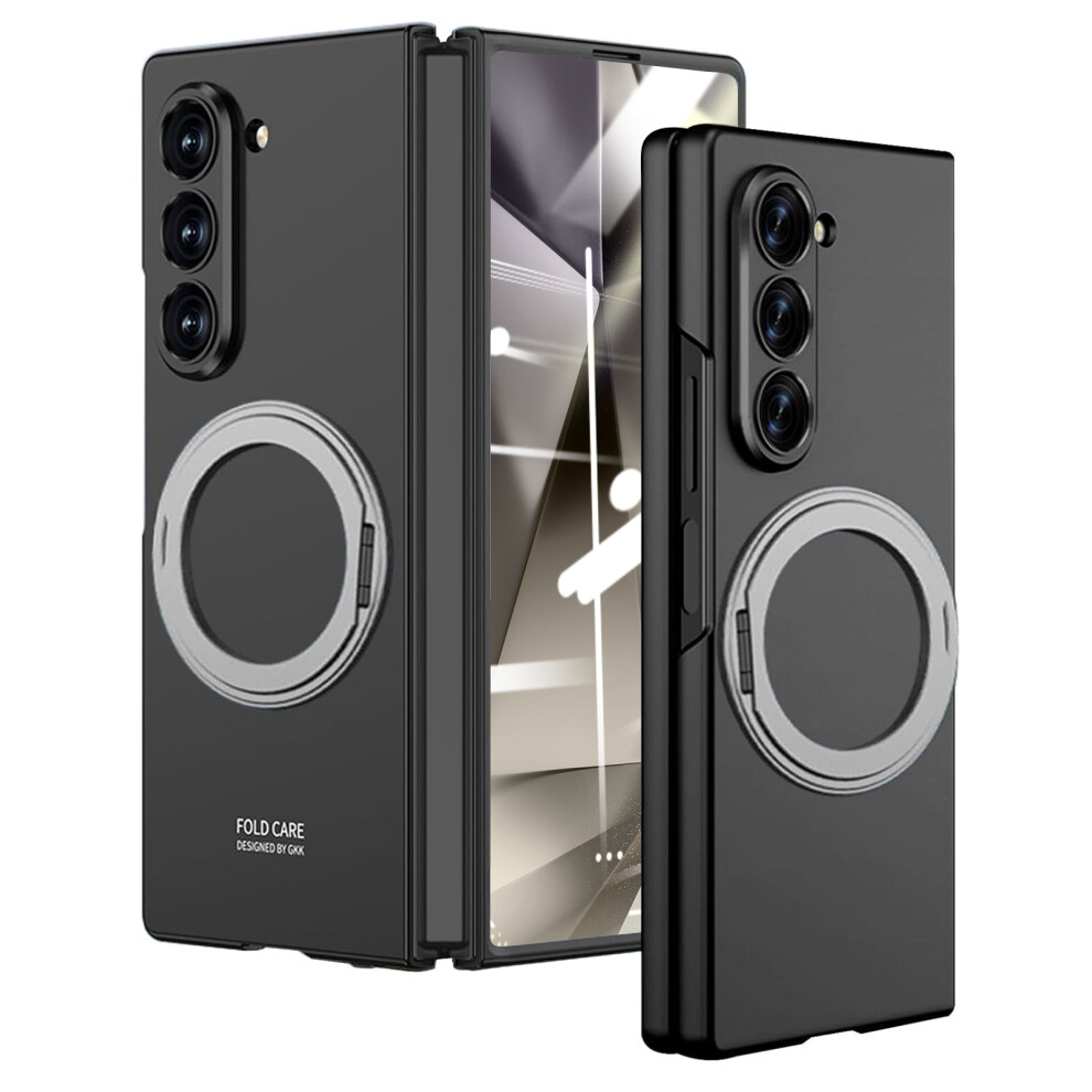 Samsung Galaxy Z Fold 7 Case Hard Pc With Front Black 9180333333455