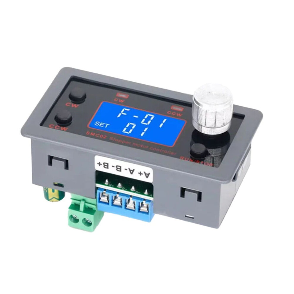 Smc02 Stepper Motor Speed Controller Driver Module With Lcd Display Forward Reverse Pulse Control For Industrial Applications 9493189704806