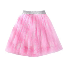 Tutu Dress for Girls Kids Girls Ballet Floral Skirts Costume Party Tulle Dance Skirt Grey Tutu Frilly Skirt Halloween Skirts (Hot Pink,110)