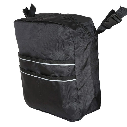 Functional Black Backpack for Mobility Scooters and Wheelchair Accessories